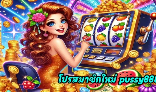 โปรสมาชิกใหม่ pussy888 100%